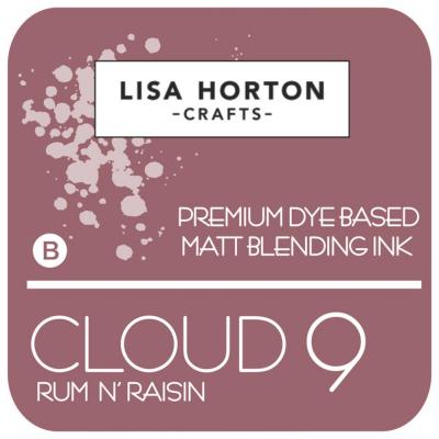 Lisa Horton Crafts Cloud 9 Dye Based Matte Blending Ink Pad - Rum 'n' Raisin